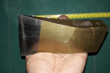 ขายขวานถาก ขวานโบราณ สีทองสวยงามใหม่เก่าเก็บ