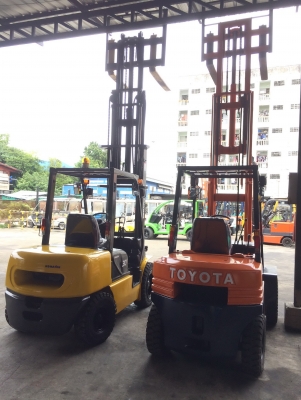 ขายรถโฟร์คลิฟท์3ตัน ดีเซล เสาสูง 6 เมตร