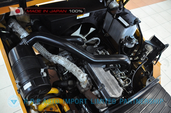 ขายรถโฟล์คลิฟท์มือสอง TCM รุ่น FD15T12-4IH00107 นำเข้าจากประเทศญี่ปุ่น 100\% ไม่เคยใช้งานในไทย