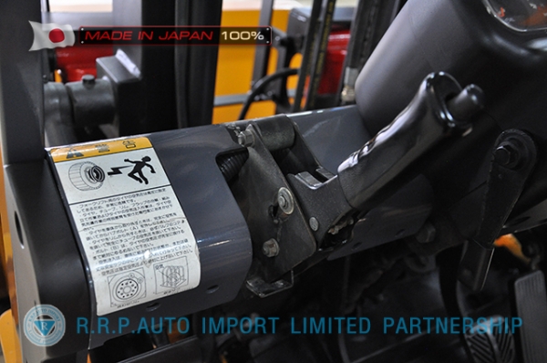 ขายรถโฟล์คลิฟท์มือสอง TCM รุ่น FD15T12-4IH00107 นำเข้าจากประเทศญี่ปุ่น 100\% ไม่เคยใช้งานในไทย