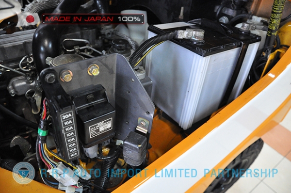 ขายรถโฟล์คลิฟท์มือสอง TCM รุ่น FD15T12-4IH00107 นำเข้าจากประเทศญี่ปุ่น 100\% ไม่เคยใช้งานในไทย