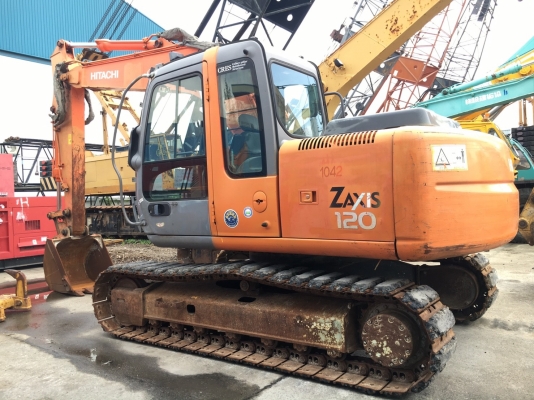 Hitachi ZX120 สต็อกรถขุด นำเข้าจากญี่ปุ่น โทร. 080-6565422 (หนิง)