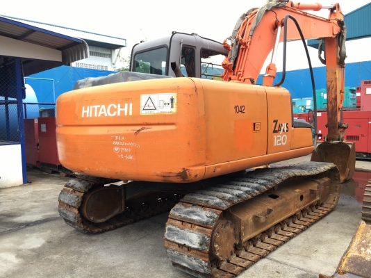 Hitachi ZX120 สต็อกรถขุด นำเข้าจากญี่ปุ่น โทร. 080-6565422 (หนิง)