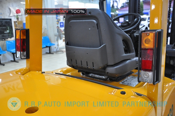 ขายรถโฟล์คลิฟท์มือสอง TCM รุ่น FHD30Z5-34G10755 นำเข้าจากประเทศญี่ปุ่น 100\% ไม่เคยใช้งานในไทย