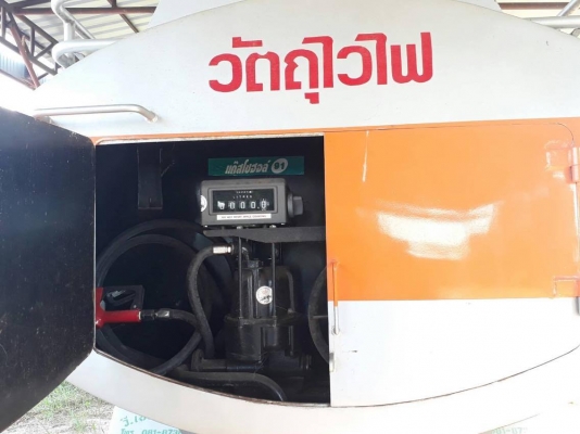 ถังน้ำมันติดรถขนาด 6000 ลิตร พร้อมหัวจ่าย 2 หัว ถังน้ำมันติดรถขนาด 6000 ลิตร พร้อมหัวจ่าย 2 หัว