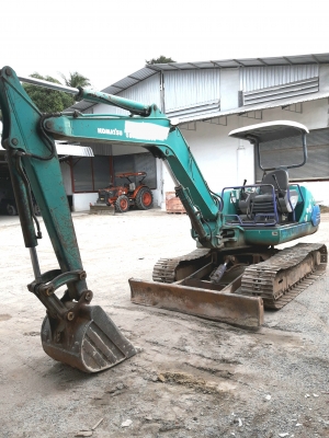 แมคโคkomatsu pc45-1รุ่น7 ปั้มนิ้ว พร้อมใช้ทุกระบบ
