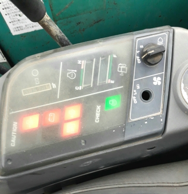 แมคโคkomatsu pc45-1รุ่น7 ปั้มนิ้ว พร้อมใช้ทุกระบบ