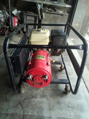 เครื่องปั่นไฟ sakari พร้อมระบบเชื่อม 6kva