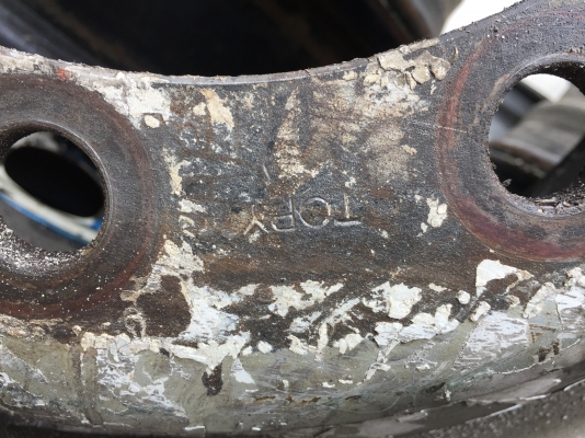 กะทะล้อโทฟี่ เเม๊กซ์เหล็ก 10 รู สภาพดี มีทั้งหมด 7 ลูก เหมาหมดราคาพิเศษ กะทะล้อโทฟี่ เเม๊กซ์เหล็ก 10 รู สภาพดี มีทั้งหมด 7 ลูก เหมาหมดราคาพิเศษ