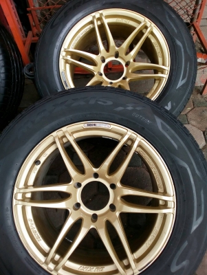 แม็กแท ้MR2 ขอบ18 พร้อมยาง 265/60R18 MAXXIS S-PRO-SUV ปี14 ชุด 4 ล้อ โทร.081-427-3941