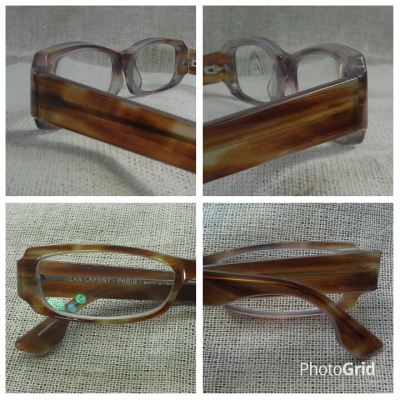 แว่นสายตายาวฝรั่งเศสเกรดพรีเมี่ยม เลนส์มัลติโค้ทคุณภาพสูง +200 Authentic JEAN LAFONT PARIS handmade 