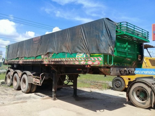 หัวลาก Hino 260 แรง ปี 49 พร้อมหางเซมิดัมพ์ 3 เพลายาว 9.20 เมตร ทะเบียนพร้อม