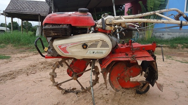 ถูกสุดๆรถพรวนดิน ยกร่อง ล้อเดียว พร้อมใช้งาน