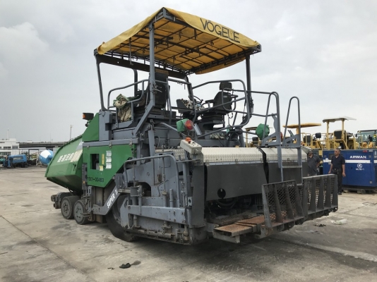 Vogele Super 1603-1 ปี 2004 พร้อมชุดเซนเซอร์ ใช้งาน 4 พันชั่วโมงจากญี่ปุ่น สภาพสวย ราคาไม่แพง