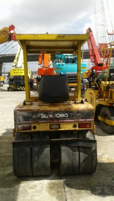 ขายรถบด sumitomo หน้าเหล็กหลังยาง ขายรถบด sumitomo หน้าเหล็กหลังยาง