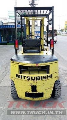 ขายรถยกมิตซูบิชิ 2.5 ตัน เครื่องดีเซล กระบอกคู่ เสาสูง 3 เมตร พวงมาลัยเพาเว่อร์  สีเดิมจากนอก นำเข้าจากญี่ปุ่น ใช้งานได้ทันที ราคา210000