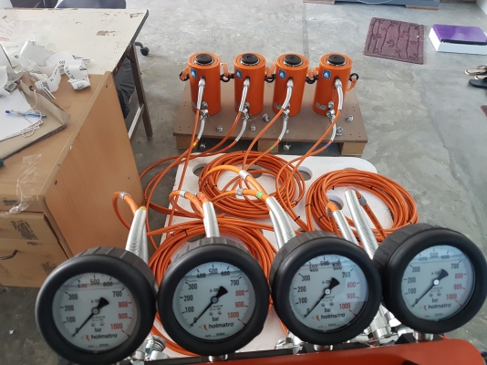 ชุดแม่แรงยกเครื่องจักรขนาด400ตัน HOLMATRO ชุดแม่แรงยกเครื่องจักรขนาด400ตัน HOLMATRO