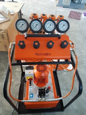 ชุดแม่แรงยกเครื่องจักรขนาด400ตัน HOLMATRO ชุดแม่แรงยกเครื่องจักรขนาด400ตัน HOLMATRO