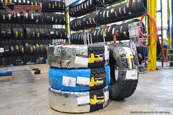 MONSTER TIRES AT-1 265/70R16 เส้นละ 3,500 บาทปี17