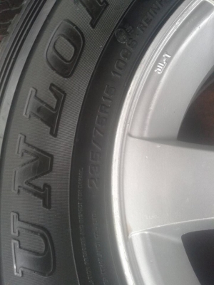 แม็ก6รู อีซูซุโรดิโอ 4x4พร้อมยางอ๊อฟโรดขอบ15 เดิมๆ