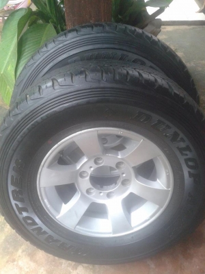 แม็ก6รู อีซูซุโรดิโอ 4x4พร้อมยางอ๊อฟโรดขอบ15 เดิมๆ