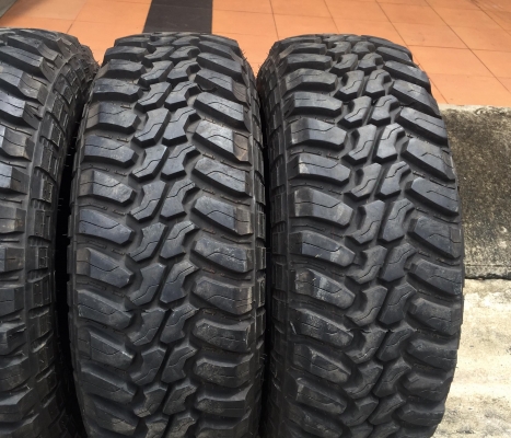 ยางMud Deestone 31นิ้ว ขอบ16 สภาพใหม่กริ๊บ ใส่ลงพื้นไม่ถึงเดือน ยางMud Deestone 31นิ้ว ขอบ16 สภาพใหม่กริ๊บ ใส่ลงพื้นไม่ถึงเดือน