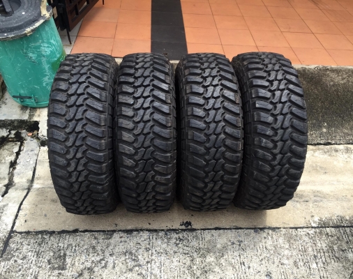 ยางMud Deestone 31นิ้ว ขอบ16 สภาพใหม่กริ๊บ ใส่ลงพื้นไม่ถึงเดือน ยางMud Deestone 31นิ้ว ขอบ16 สภาพใหม่กริ๊บ ใส่ลงพื้นไม่ถึงเดือน