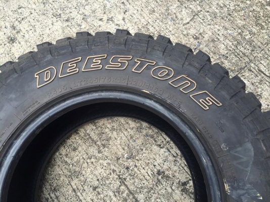 ยางMud Deestone 31นิ้ว ขอบ16 สภาพใหม่กริ๊บ ใส่ลงพื้นไม่ถึงเดือน ยางMud Deestone 31นิ้ว ขอบ16 สภาพใหม่กริ๊บ ใส่ลงพื้นไม่ถึงเดือน