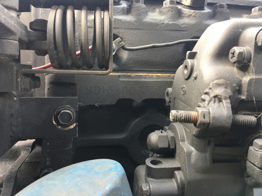 ปั๊มลมสกรู Airman รุ่น PDS125 7bar เครื่อง Nissan SD16 โอเวอร์ฮอลพร้อมใช้งาน