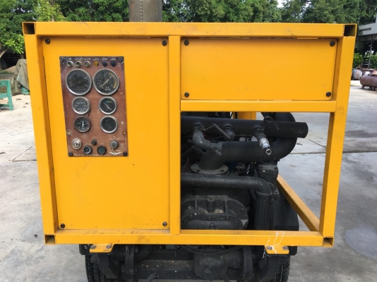 ปั๊มลมสกรู Airman รุ่น PDS125 7bar เครื่อง Nissan SD16 โอเวอร์ฮอลพร้อมใช้งาน