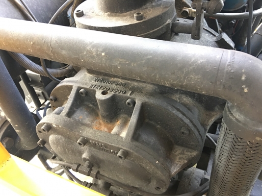 ปั๊มลมสกรู Airman รุ่น PDS125 7bar เครื่อง Nissan SD16 โอเวอร์ฮอลพร้อมใช้งาน