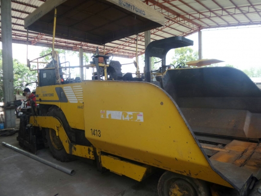 รถปูยาง SUMITOMO HA450 ปูใด้4.5เมตรต่อเตารีดใด้6เมตรล้อยาง เล่มทะเบียน
