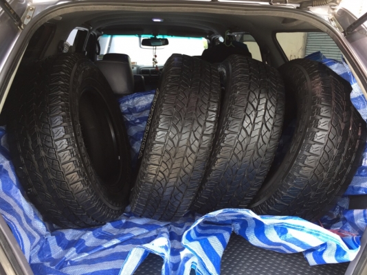 ยาง All Yokohama 245 70 16 ปลายปี15 ดอกเต็ม ใช้ยาว ราคาไม่แพง ยาง All Yokohama 245 70 16 ปลายปี15 ดอกเต็ม ใช้ยาว ราคาไม่แพง