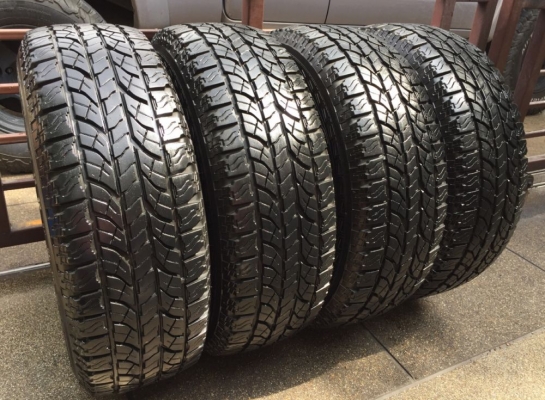 ยาง All Yokohama 245 70 16 ปลายปี15 ดอกเต็ม ใช้ยาว ราคาไม่แพง ยาง All Yokohama 245 70 16 ปลายปี15 ดอกเต็ม ใช้ยาว ราคาไม่แพง