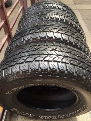 ยาง All Yokohama 245 70 16 ปลายปี15 ดอกเต็ม ใช้ยาว ราคาไม่แพง ยาง All Yokohama 245 70 16 ปลายปี15 ดอกเต็ม ใช้ยาว ราคาไม่แพง