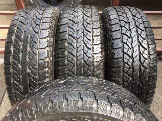 ยาง All Yokohama 245 70 16 ปลายปี15 ดอกเต็ม ใช้ยาว ราคาไม่แพง ยาง All Yokohama 245 70 16 ปลายปี15 ดอกเต็ม ใช้ยาว ราคาไม่แพง