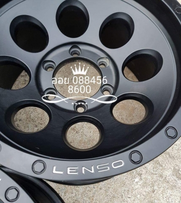 ขายล้อหยดน้ำ LENSO (แท้) 16x9" ออฟ 0 สวยๆ