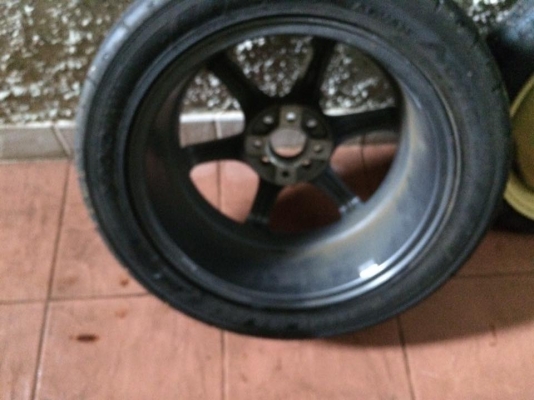 ล้ออะไหล่ 4-100 ขอบ16.  แม็ก 3000 มีวงเดียว.