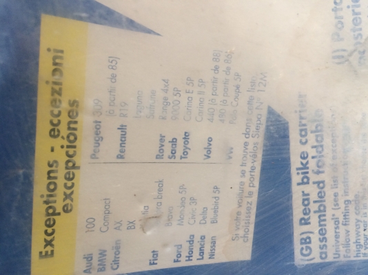 ที่แขวนจักรยาน ของใหม่ของนอกครับ ซื้อมาไม่ได้ใช้ ขาย 2500 สนใจ0827861333