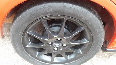 แม็ก4รู100 พร้อมยาง205 55ขอบ16 ยางปี 13-14