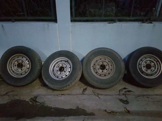 ขายล้อเหล็ก 6รู ขอบ14