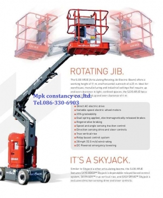 Skyjack Boom Lift SJ30 ARJE