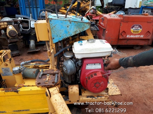 มาแล้วครับ เครนแมงมุม รถเครน แทรคตะขาบ เครื่อง HONDA เบนซิน เก่าญี่ปุ่นแท้ พร้อมใช้ ชมวีดีโอได้นะครับ