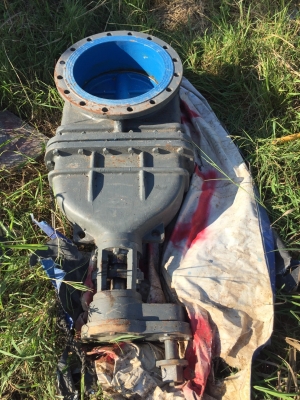 จำหน่ายเกทวาล์ว 16 นิ้ว มอก. DN400 14,450 ขายลดครึ่งราคาของใหม่