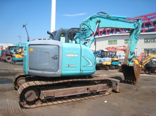 SK135SR-2#YY05 ตัวใหม่ ปี2008 5,050ชม. นำเข้าตรงจากญี่ปุ่น ออพชั่นครบ ใบดัน ไลน์กระแทก โทร. 092-929-9942 ธีรเทพ