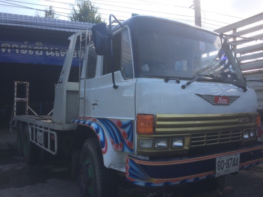 เทเลอร์รถเกี่ยว Hino-F17 สองเพลา มีสโล เครื่อง EH 700-168 แรง รถพร้อมใช้