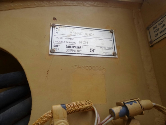 ขายรถเกรด CAT 140 H 5HM00881 ราคา 3400000