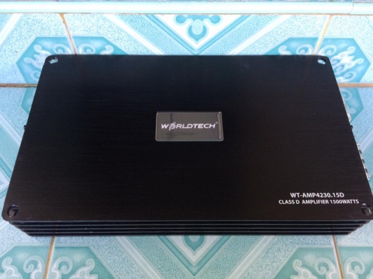 แอมป์คลาสดี เวอเทค1500w มือสองสภาพดีใช้งานปกติ ไม่มีฝาหลัง เบสลูกโต ขับ10&quot;-12&quot;หล่อว้อยไม่เกิน3&quot;ได้ ขาย 1850 บาท สนใจ0892425454 อยู่สระบุรี