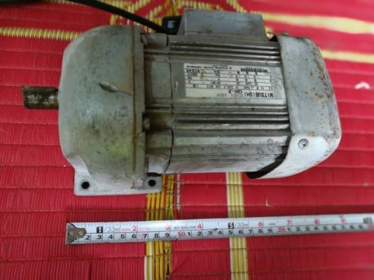 1,400 บ. ส่งฟรี083-2000058 LINE ID: line832923 มอเตอร์เกียรทดยี่ห้อ MITSUBISHI ขนาดมอเตอร์ 200W อัตร