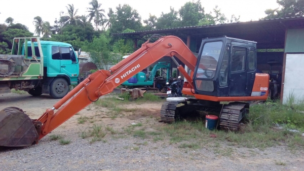 ขายรถแบคโฮ HITACHI EX60-1 ราคา 480000